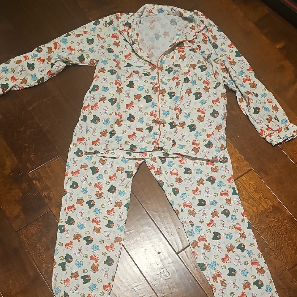 Wondershop Mens XLT Multicolor Animal Print Pajama Set
